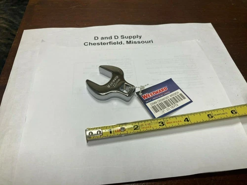 Westward 1EYT2,  22 mm Crowfoot Wrench, Metric, 3/8 Drive, Quantity Discounts!!!