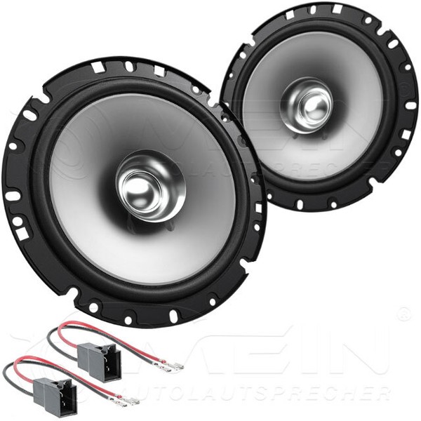 Kenwood Lautsprecher FüR Vw Vento 1992-1998 Front Heck TüR 1-Weg 250W 165 #Axse-image