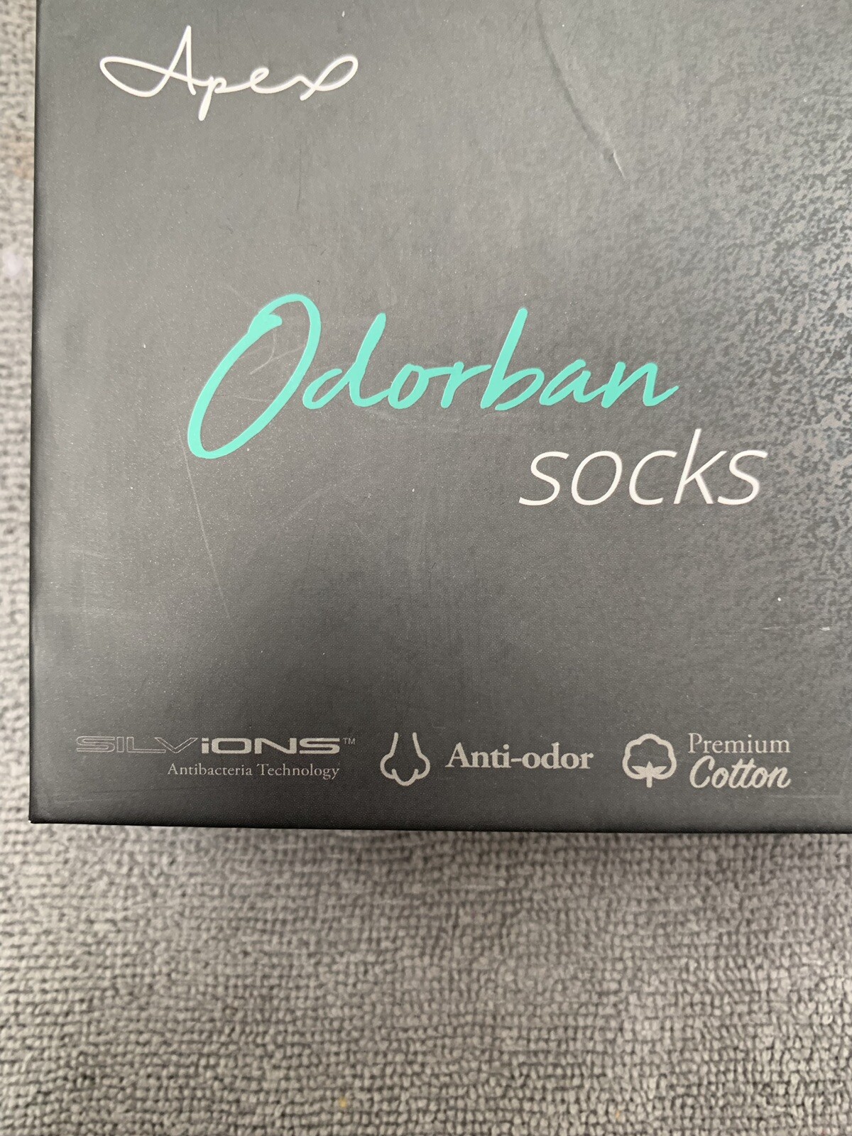 Apex Odorban No Show Socks for Women Size 9/10 - Antibacterial & Odor Resistant-image