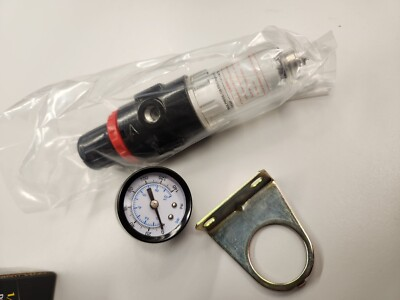 #ad 1 4quot; Air Compressor Regulator w Gauge Stark Usa New $14.58