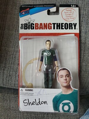 The Big Bang Theory Series One Sheldon Action Figure [Green Lantern]