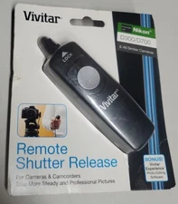 Vivitar Wired Remote Shutter Release For Nikon D300/D700 Camera VIV-RC-100-D700 