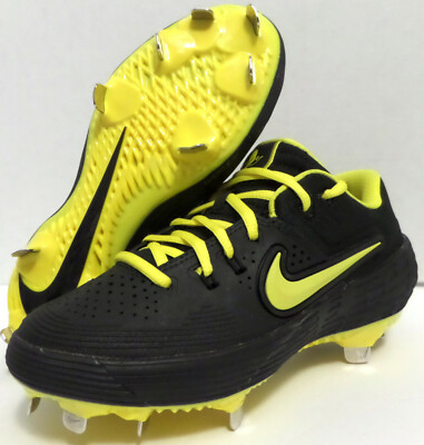NEW Nike Women Hyperdiamond 3 Elite Oregon Ducks Size 6.5 Black Softball Cleats