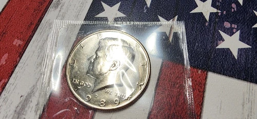 1989 D UNC Kennedy Half Dollars in Mint Cello **FREE SHIPPING**