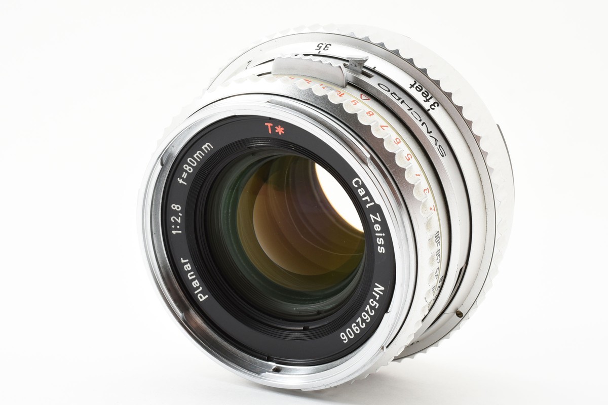 【美品】ハッセル Carl zeiss Planar T* 80mm 2.8 美品】ハッセル Carl zeiss Planar T* 80mm 2.8 美品】ハッセル Carl