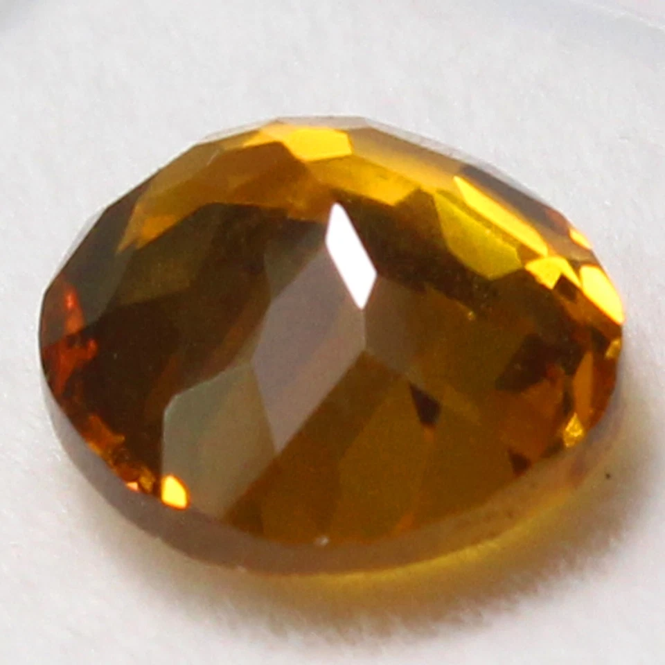 Impresionante zafiro champán Montana natural certificado 6,65 quilates RARO AAA+ piedras preciosas Foto 3 de 4