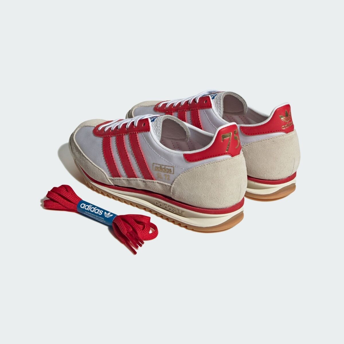 adidas SL 72 WMNS 75th Anniversary White Better Scarlet adidas SL 72 WMNS 75th Anniversary White Better Scarlet