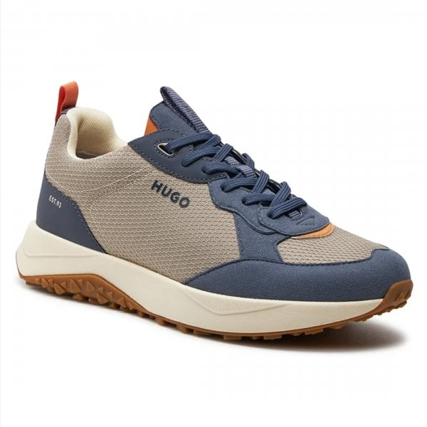 HUGO BOSS SHOES KANE RUNN MFME 50517271462 BLUE | eBay