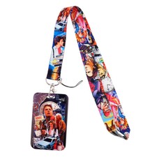 Back To The Future Movie Marty Doc Character Themed Badge Holder Lanyard With ID