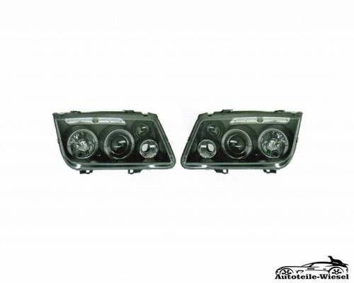 Jeu De Phares Avant Johns Pour VW Bora (1J2) 10/98-05/05 - Gauche & Droite H4/H3 Avec Antibrouillard