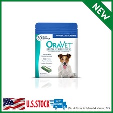 ORAVET Dental Chews for Dogs, Oral Care and Hygiene Chews Small Dogs, 10-24 lbs
