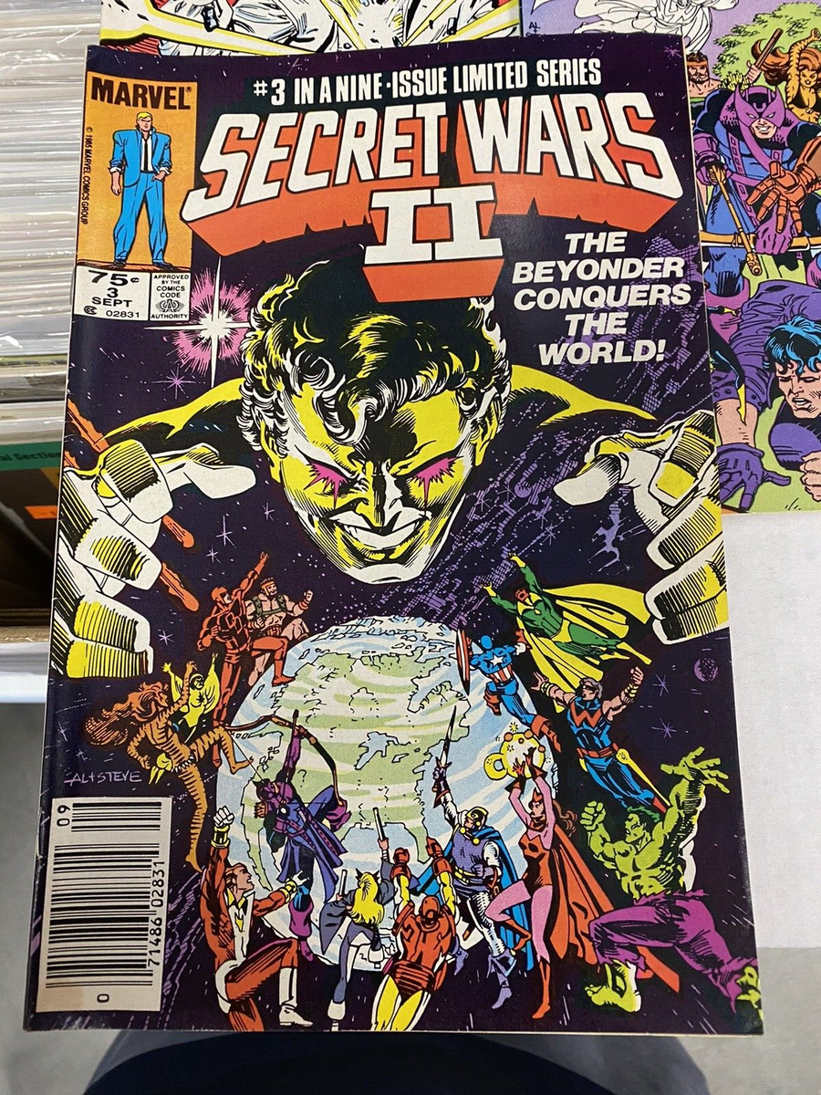 Secret wars #1-9 コンプリートセット アメコミリーフ Secret