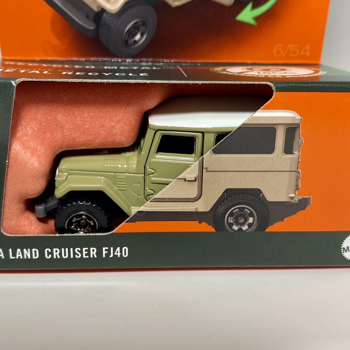2024 Matchbox Moving Parts Toyota Land Cruiser FJ40 Beige 1