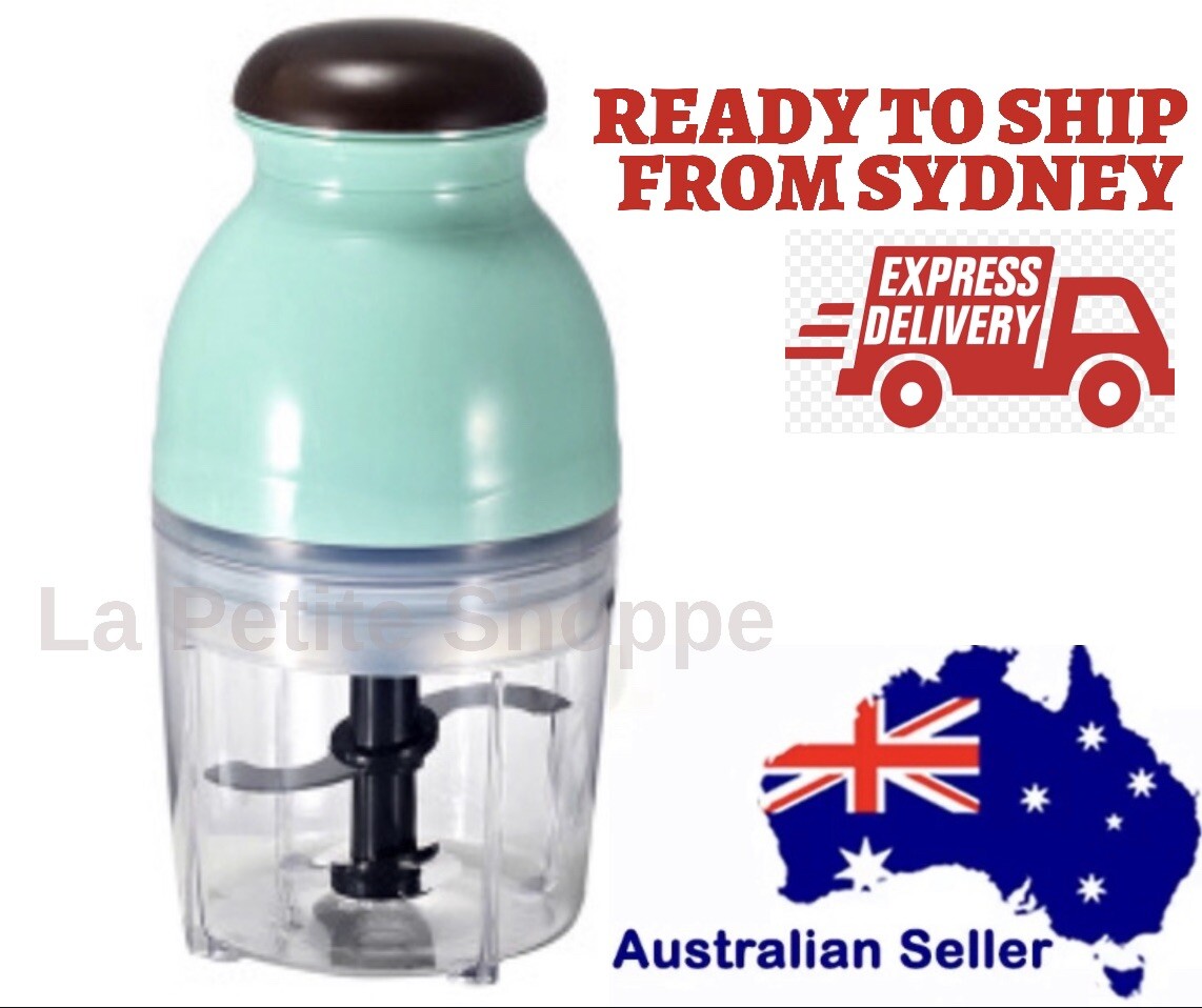 Electric Food Chopper Processor Meat Grinder Blender Slicer 
