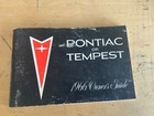 1966 Pontiac Tempest Gto Owners Manual Booklet Black