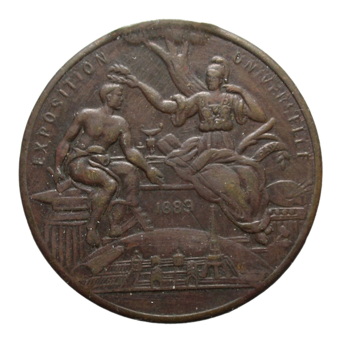 Exposition Universelle 1889 銀貨