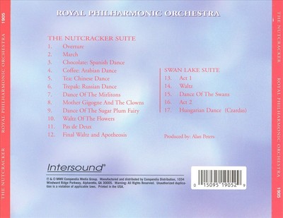 ROYAL PHILHARMONIC ORCHESTRA TCHAIKOVSKY'S NUTCRACKER NEW CD