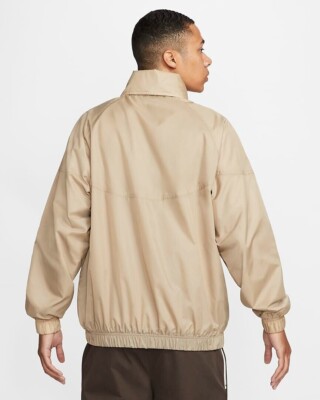 Nike Sportswear Windrunner Woven Anorak Jacket Beige Mens Large