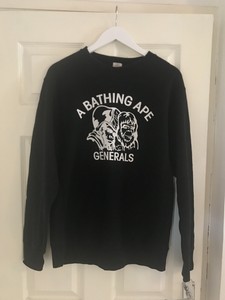 grey bape jumper