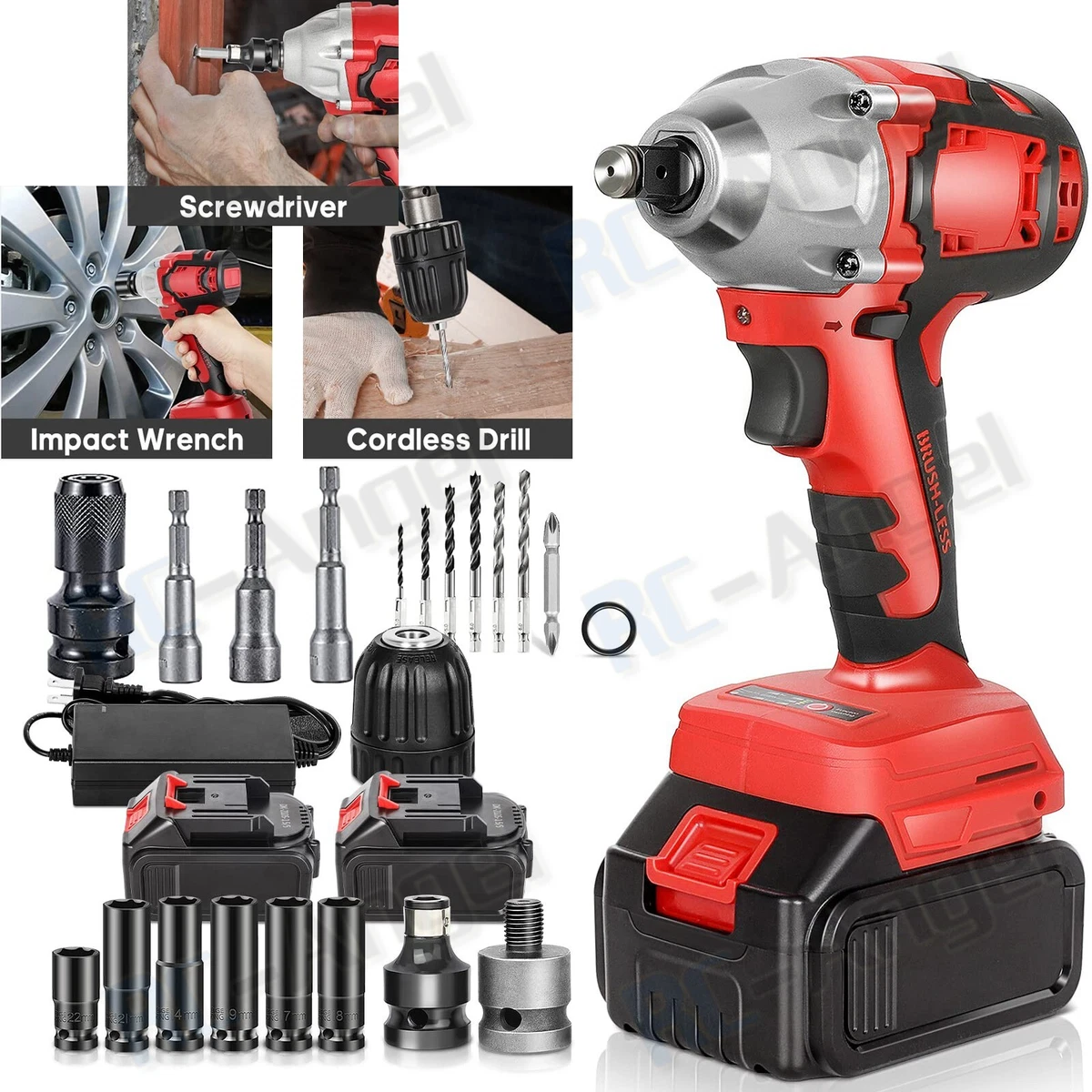 Cordless Impact Wrench, Electric Impact Wrench