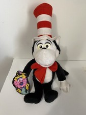 Vintage  97 Dr. Seuss Cat In The Hat Rhyme  Surprise Talking Plush DOESN  T WORK