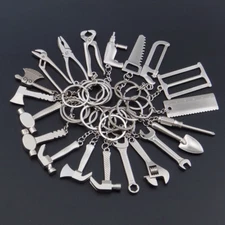 Creative Repair Tool Wrench Spanner Key Chain Ring Keyring Metal Keychain Gift