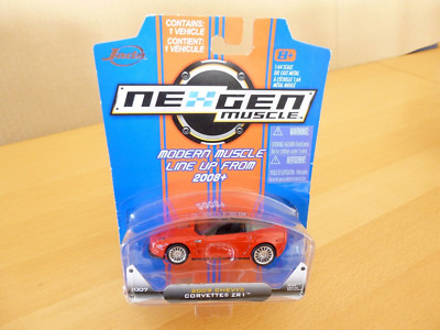 Jada Toys nexgen Muscle 1:64 2009 Chevrolet Corvette ZR1 limited USA only