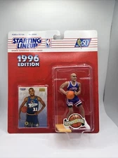 1996 Starting Lineup SLU Action Figure Extended Grant Hill - Detroit Pistons NIP