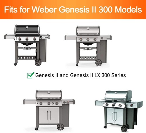 66032 Flavorizer Bars for Weber Genesis II E310,II E315,II E335,II LX S-340 - Picture 4 of 8
