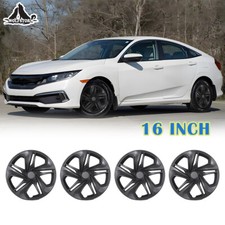 16inch Hubcaps For 2016-2026 Honda Civic Sedan Wheel Rims Cover Bolt On Set Of 4