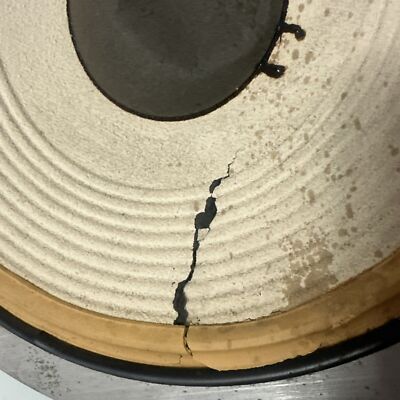Vintage TORN See Pic Signature JBL LE14A woofer from Dorian