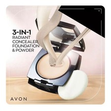 Fondotinta in polvere Avon True Colour in BEIGE MEDIO