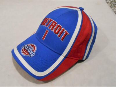 RARE! New Detroit Pistons Chauncey Billups 2004 #1 Hat Mr BIG SHOT B151