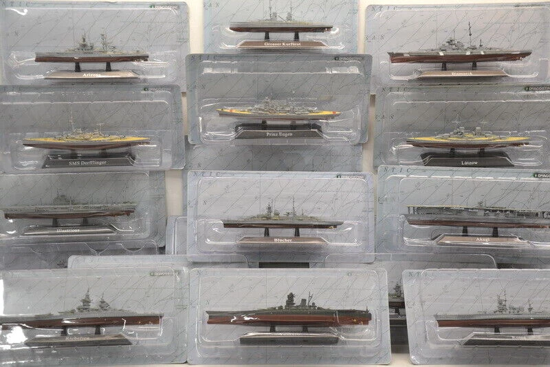 DeAgostini Kriegsschiffe Schiff Schiffe Modelle Modell 1:1250 - zum aussuchen