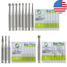 Wave Dental Carbide Burs Latch Round RA 2 4 5 6 8 702 For Low Speed Contra Angle
