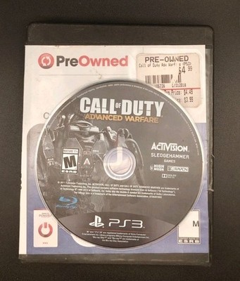 Call of Duty: Advanced Warfare (PlayStation 3 PS3) Game Disc Only Tested Works 