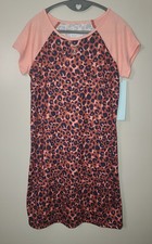 NEW GIRLS CAT  JACK CHEETAH PRINT NIGHTGOWN SIZE XL 14-16