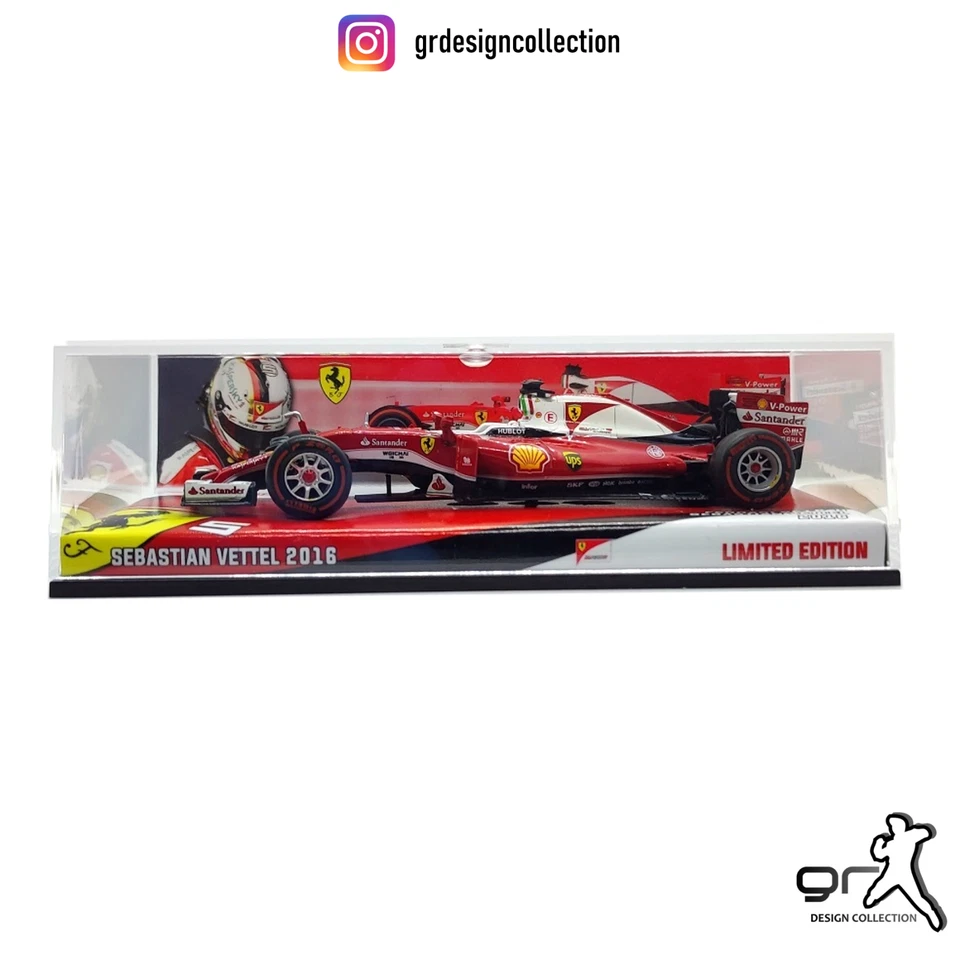 Sebastian Vettel - Ferrari SF16-H - F1 GP 2016 / Altaya - IXO / 1:43 - Immagine 2 di 4