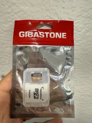 Gigastone 4K Camera Extreme 512 GB microSDXC Memory Card