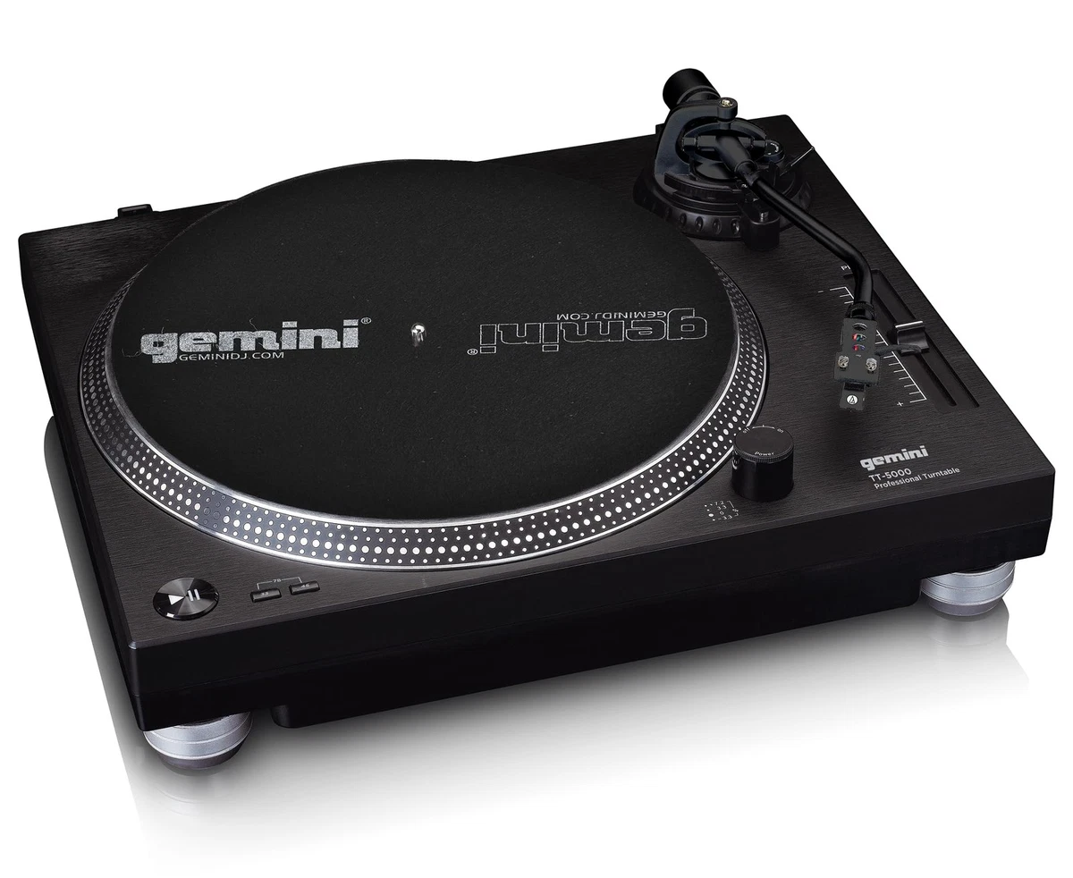 送料込み』gemini PT-2400 ターンテーブル 2台 ジャンク Gemini DJ