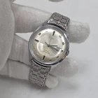 Vintage 1970 Timex 21 jewel Prestige Collection Crosshair Dial Watch 6537 7570A