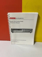 KEITHLEY INSTRUMENTS 1930000 193A System Operating and Service Manual
