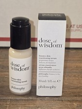 New! Philosophy Dose Of Wisdom Bouncy Skin Re...