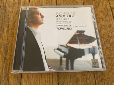Brahms: Piano Concerto # 1 - Hungarian Dances / Angelich / Jarvi (CD, 2008)