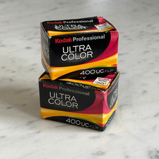 Kodak Professional 400UC ISO 400 35mm Exp 2006   2 Rolls Vacuum Stored