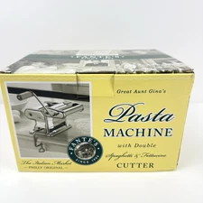 Fante's Pasta Machine Stainless Steel Spaghetti & Fettuccine Cutter Italian