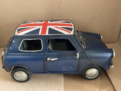 BLECHAUTO Mini Cooper 20 cm Retro Deko Nostalgie Oldtimer Vintage