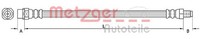 Metzger Bremsschlauch Vorne Links Vorne Rechts 4110942