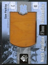 Sam Perkins Card 2011-12 SP Authentic North Carolina Floor #UNCPE