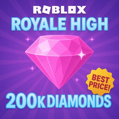 ROYALE HIGH 200k Diamonds - BEST PRICE [200k]💎
